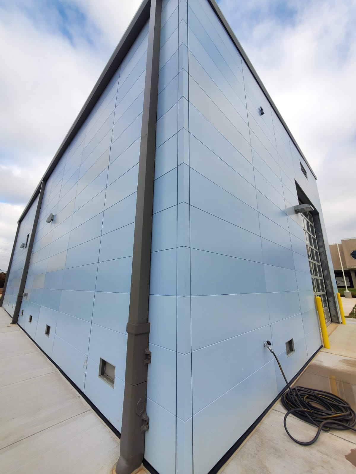 Nichiha architectural fiber-cement panel facade installed by Texas Pro Stucco & Masonry